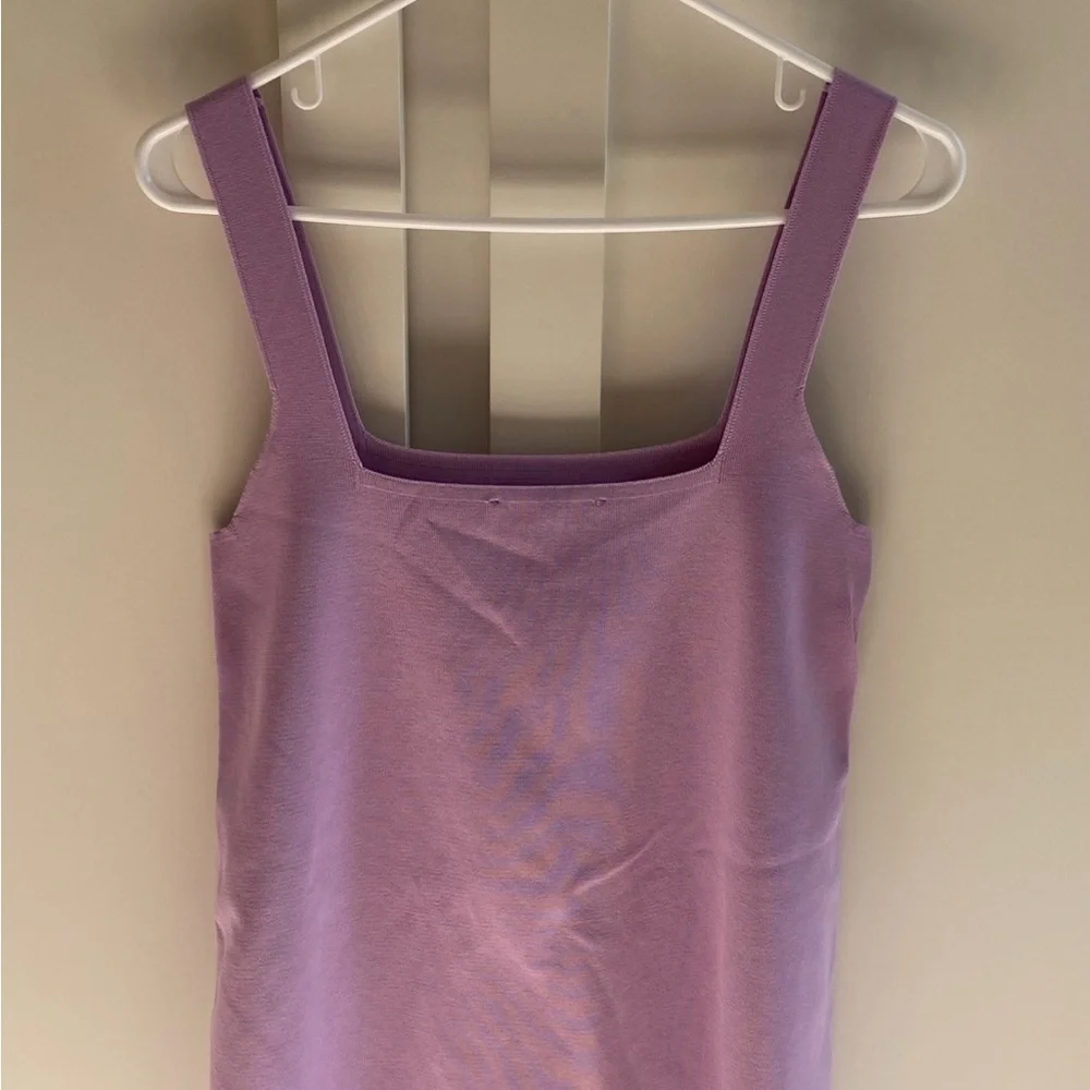 Zara lilac purple mini dress size large - Picture 3 of 3